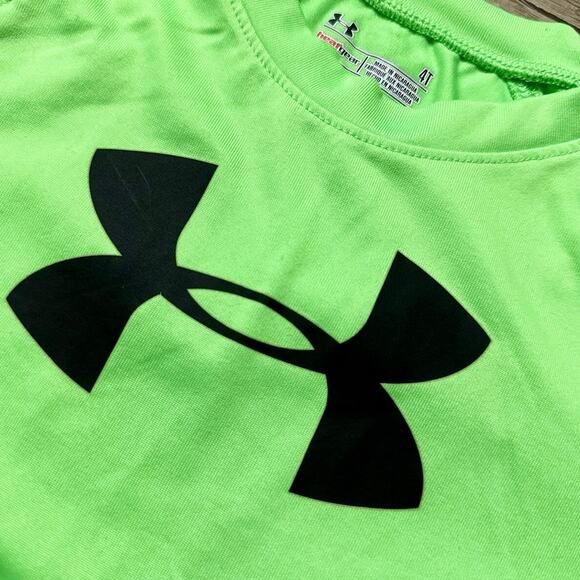 Under Armour Neon Green Shirt - Picture 3 of 6